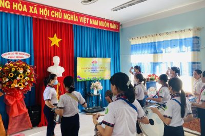 Liên đội trường THCS Tịnh An tổ chức Đại hội cháu ngoan Bác Hồ năm học 2022 – 2023
